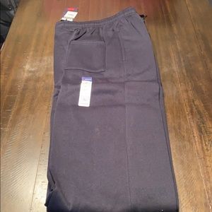 Navy blue sweatpants